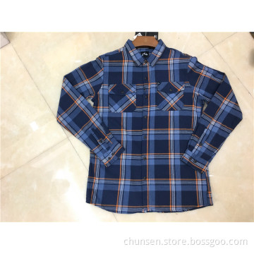 Best Quality Men's Double-Pocket Checkered Shirt